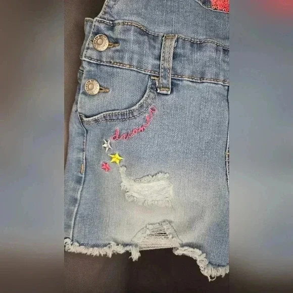 Kids shorts overalls size 6/6X - Picture 2 of 9